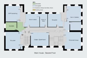 Tyttenhanger House - Second Floor Plan