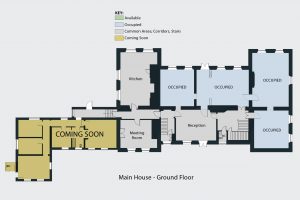 Tyttenhanger House - Ground floor Plan