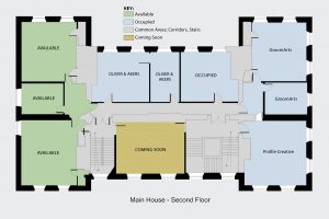 Tyttenhanger House - Second Floor Plan