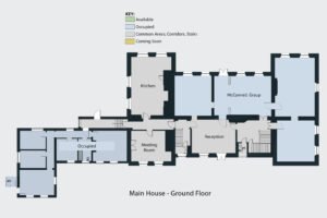 Tyttenhanger House - Ground floor Plan